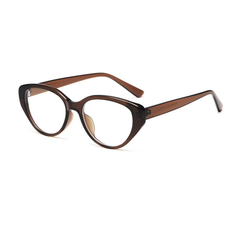 81059 gafas de moda para mujeres con grados de artefactos de la cara simple de la mañana ocho espejos de luz superligero TR retrógrado marco de gafas de gato image 6