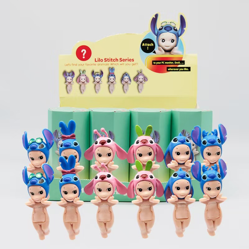 Figuras decorativas transfronterizas – adornos de coche o móvil, muñecos animados hechos a mano, venta por lotes