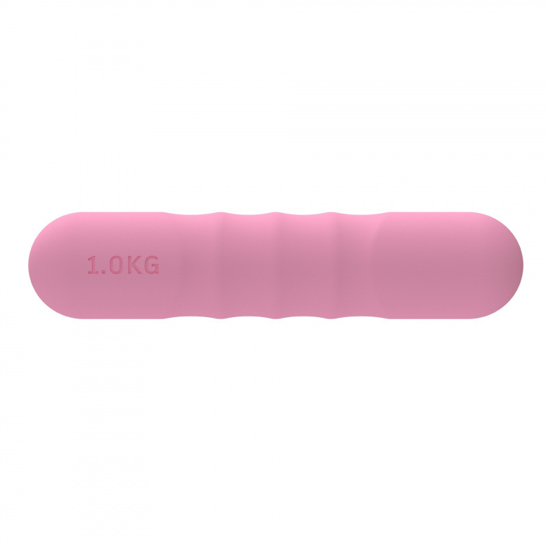 Dumbbell redondo de silicona fijo equipo de fitness yoga pilates entrenamiento de fuerza dumbbell redondo de silicona