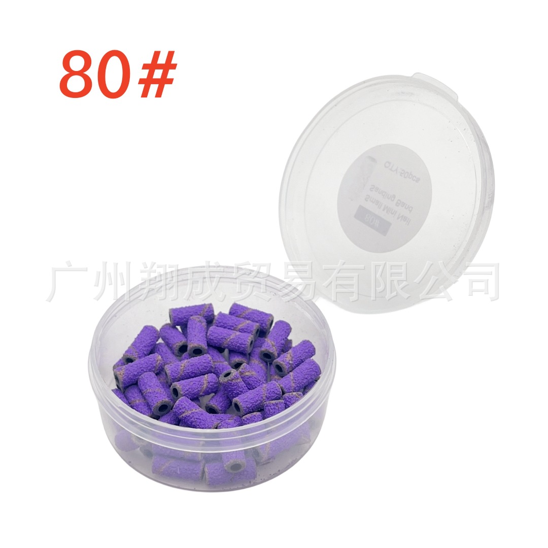 Internet celebridad anillo de arena de uñas de tamaño pequeño rodamiento mini conjunto anillo de arena núcleo del eje manicura removedor de uñas cabeza de molienda 3,1mm