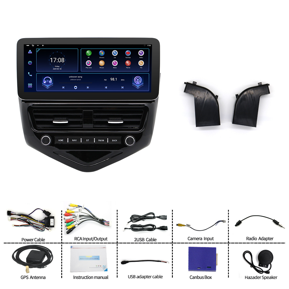 Transfronterizo para 08-15 clásico Cruze gran pantalla coche Bluetooth GPS reproductor carplay