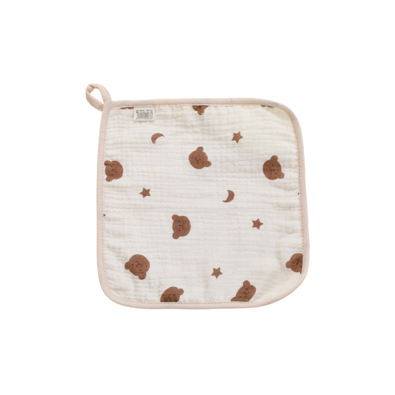 Serviette de visage bébé ultra-douce quatre couches_voghion.com