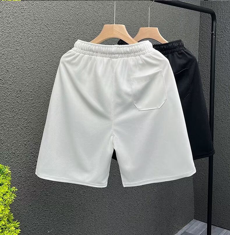Premium Men's Casual Breathable Loose Fit Summer Striped Knee-Length Outdoor Shorts_viptrois.com