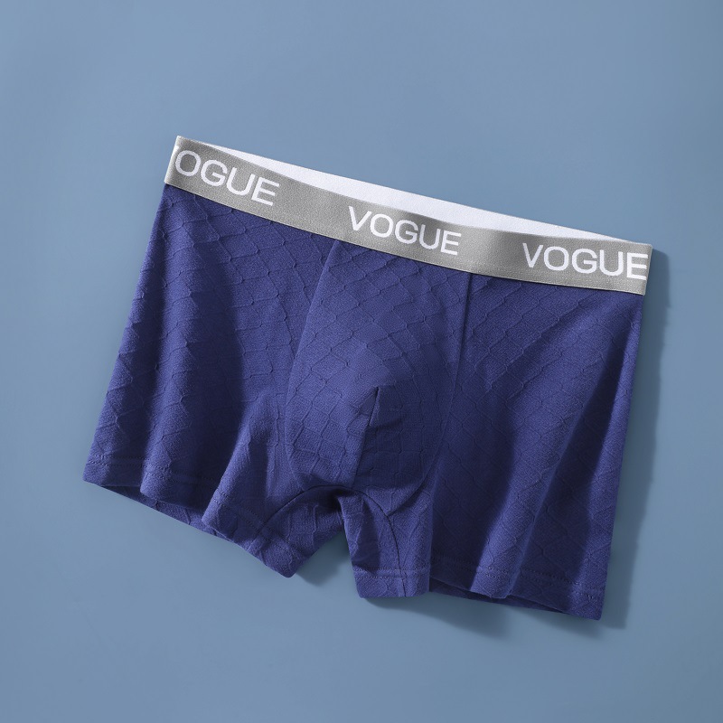 Ropa interior de los hombres algodón Boxer shorts deportes de los hombres transpirable juventud más tamaño moda Boxer shorts cabeza ropa interior