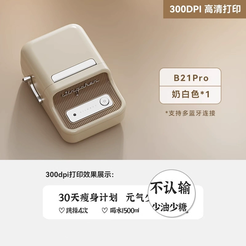 Label Printer NIIMBOT B21, Portable Thermal Price & Date Coder for Food Packaging, 0.6 kg