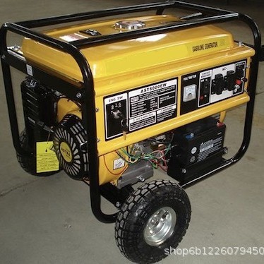 5KW6千瓦发电机汽油大功率电启动户外施工应急便携式发电机组