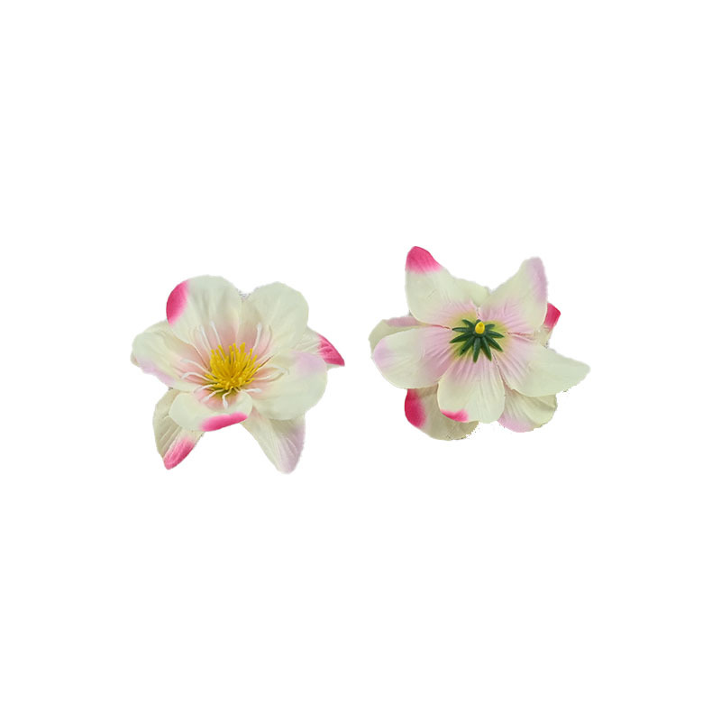 Fábrica de flores de magnolia simulada al por mayor gran precio excelente corona hecha a mano de bricolaje fondo decorativo pared de flores flores artificiales