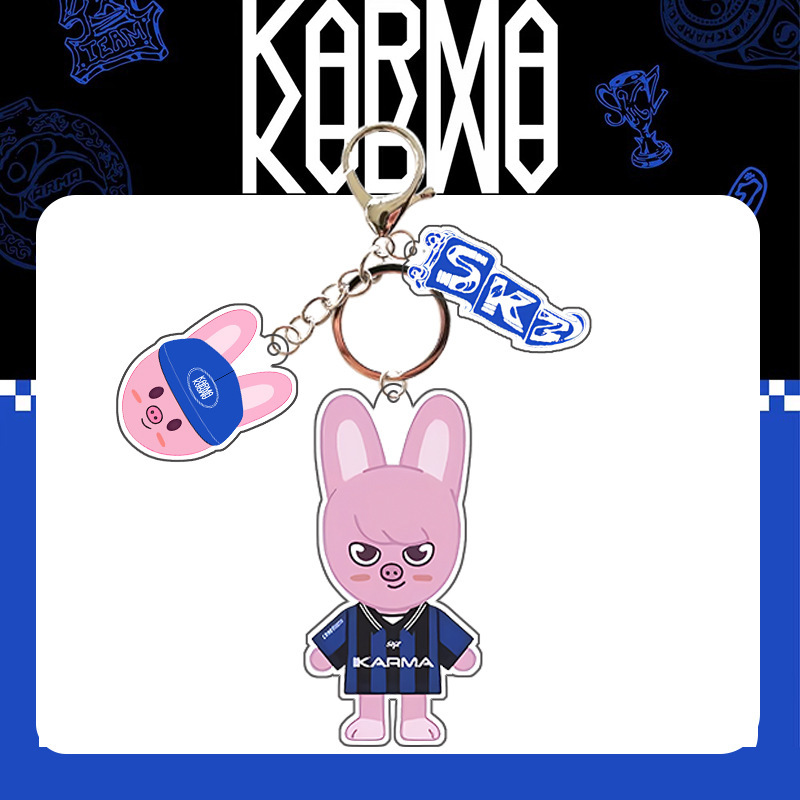 stray kids SKZ新专《KARMA》亚克力挂件 快闪周边黄铉辰李龙馥|undefined