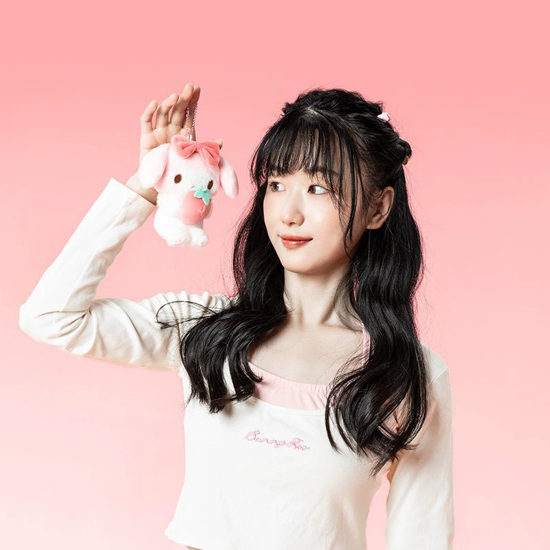 Sanrio, настоящая клубника, корректор осанки, кулон, милый брелок, подарок на день рождения
