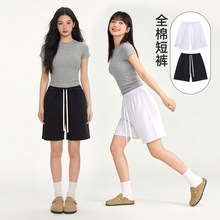 男女情侣短裤夏季薄款五分裤夏天短裤大裤衩全棉宽松大码家居裤