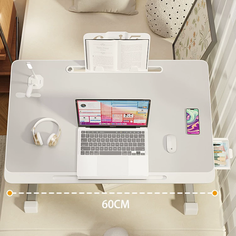 Поднимаемый складной кровать Маленький стол в общежитии Студенческий письменный стол на кровати Регулировка высоты в спальне сидит эркер