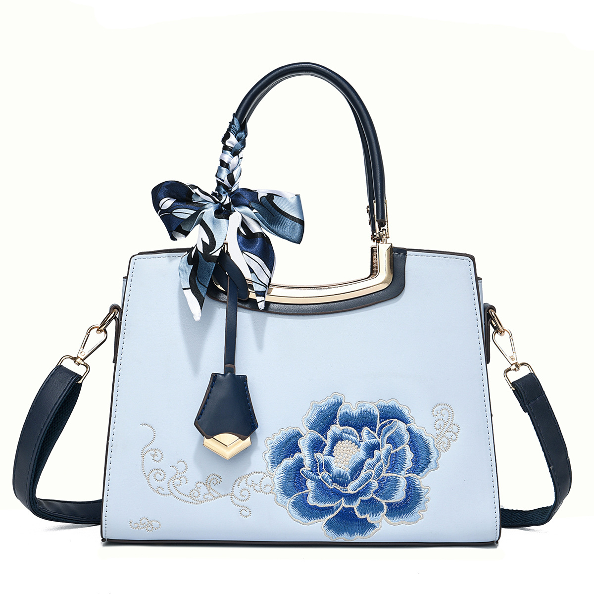 2026 nuevo estilo nacional bolsos de moda bolsos de mujer bolsos bordados chinos bolsos de mano atmósfera de mediana edad bolsos regalos de suegra
