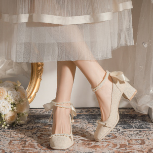 C502 ��YŮЬ�����ۻ�Ь�Y���Y�����2024���¿�߸�����Ь40-43