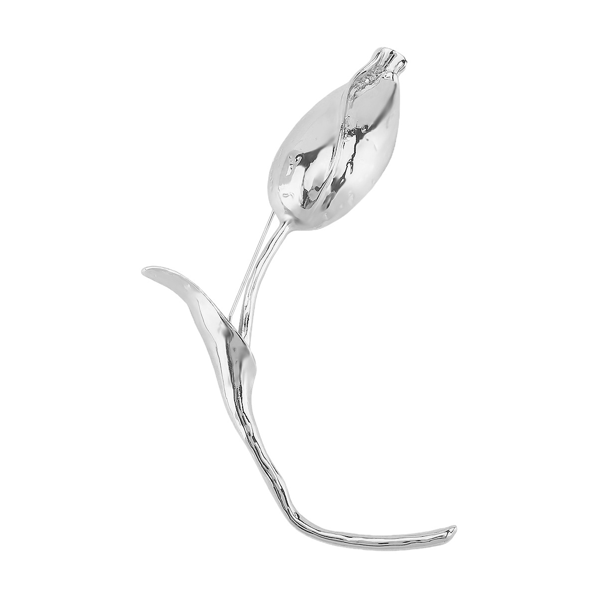 Elegant tulpanknopp brosch för kvinnor - lyxig accessoar_voghion.com