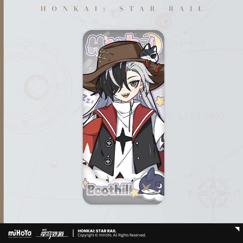 Коллекционный значок (Honkai: Star Rail) — персонаж, цветной картон на подложке, одиночный