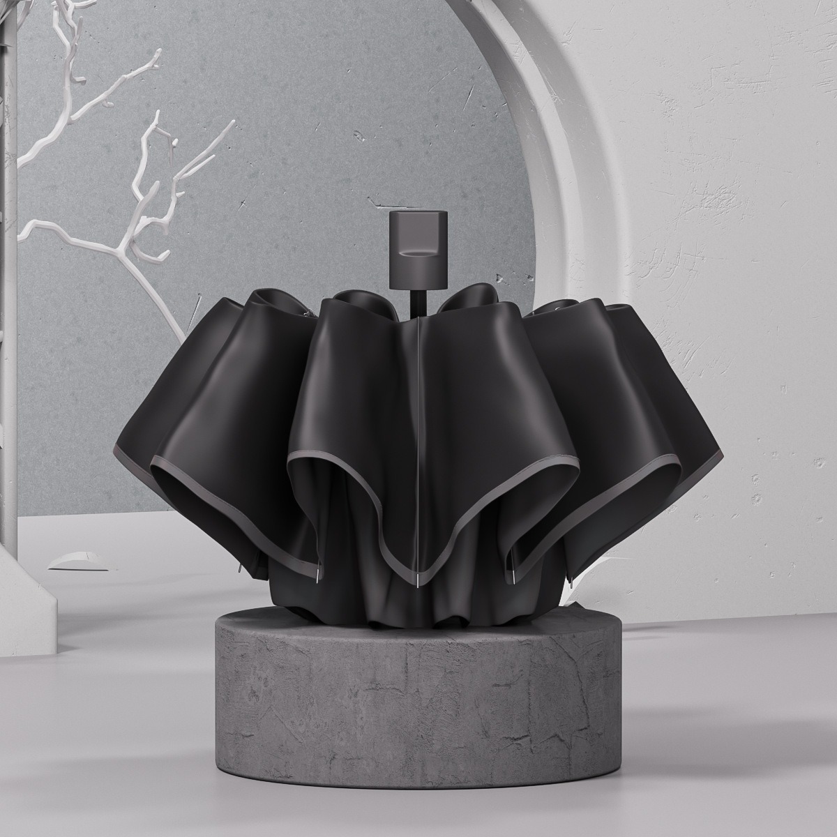 Rain Enjoy Fabricante de paraguas automático al por mayor Paraguas de sol de doble uso personalizado con logo y protección UV Paraguas