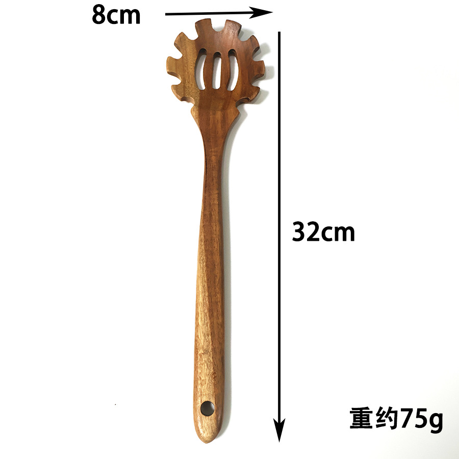 길이 32cm, 폭 8cm 삼선 라오미엔 스푼