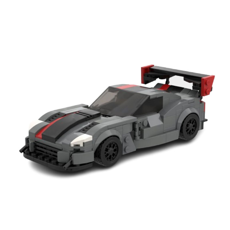 Racing Car Building Block Toy Small Particle Assembly Gift_voghion.com