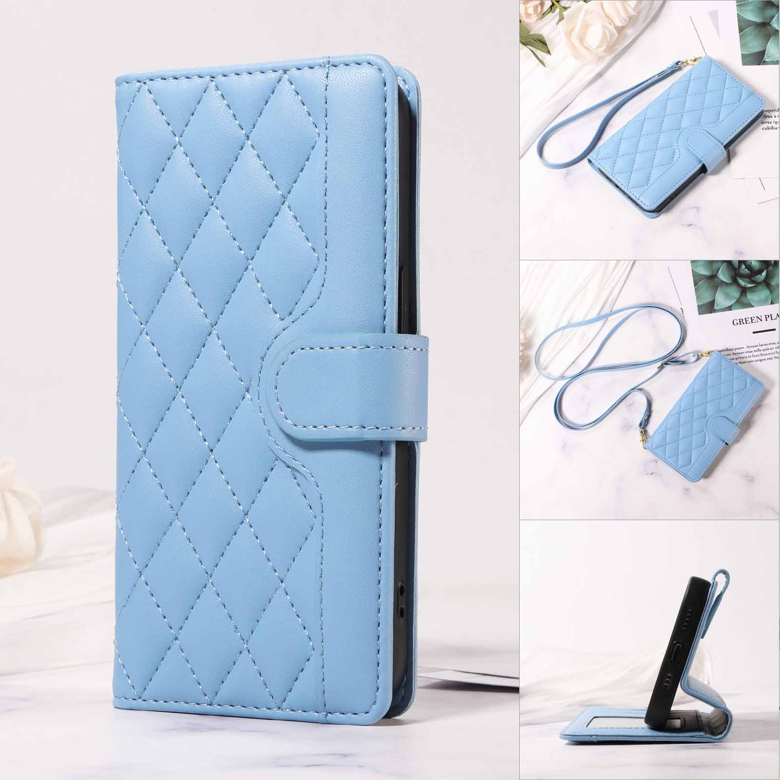 Suitable for Moto X50 Ultra Phone Case, Edge70 Chanel-Style Leather Case, G86 Crossbody Flip Cover Protective Case