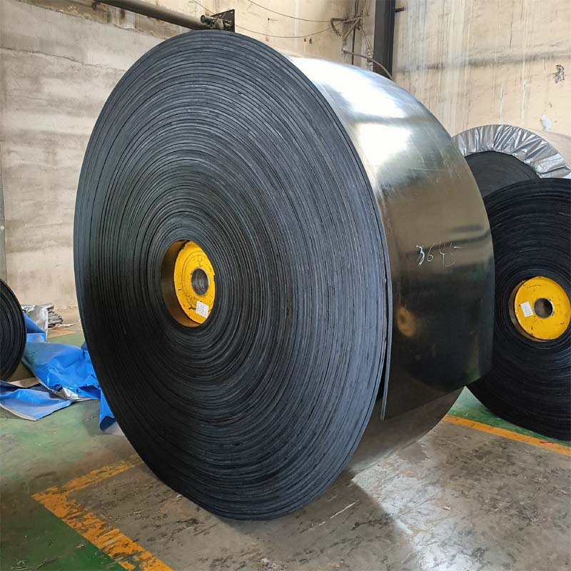 尼龙输送带NN200 聚酯电厂输煤皮带650宽 粮食砂石料环形运输带