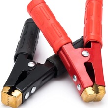 汽车重型纯铜鳄鱼夹 喷漆防锈防静电电瓶夹启动夹Alligator clips