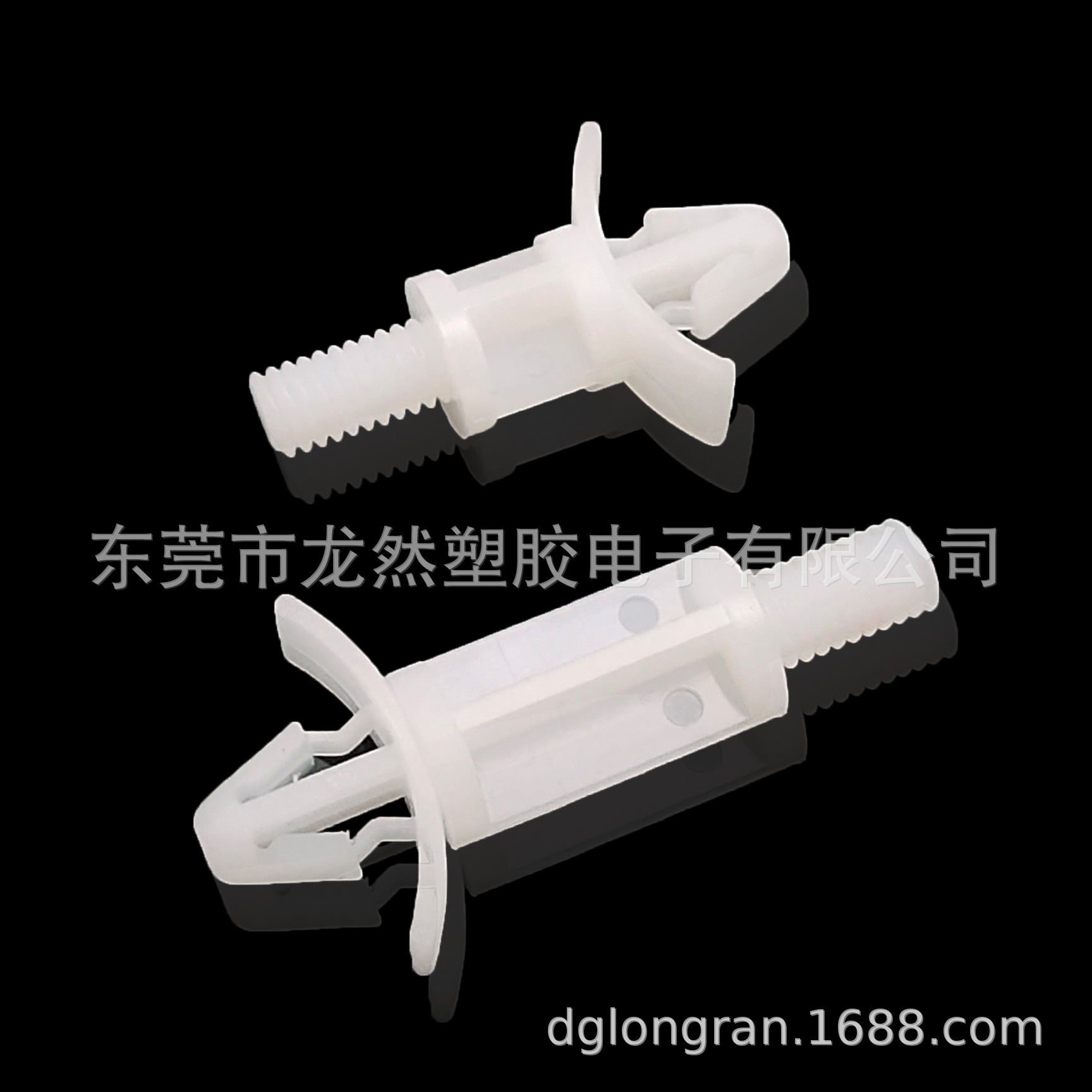 PM-408四角柱飞机头间隔柱 M4螺丝PCB尼龙绝缘垫高柱线路板隔离柱