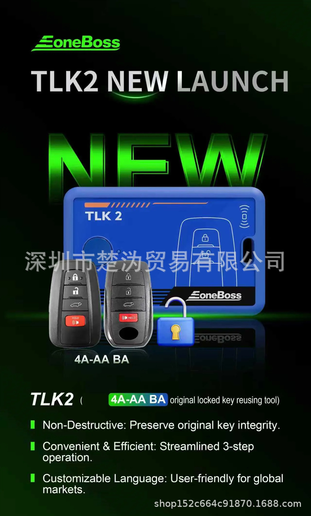 EONEBOSS TLK1 TLK2 TLK3 Remote Generation Tool for Toyota Remote Control Generation
