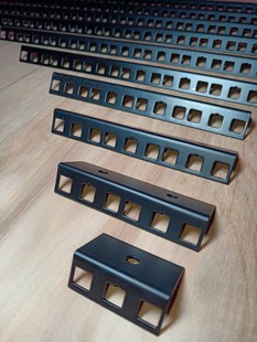 Flight Case Simple Cabinet Column Square Hole Slot Board Small U Strip Chassis Hardware Accessories Effector Amplifier Support Plate
