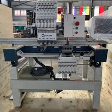 银河机电全自动高速绣花机 多功能服饰 翻片绣 毛巾绣绳绣