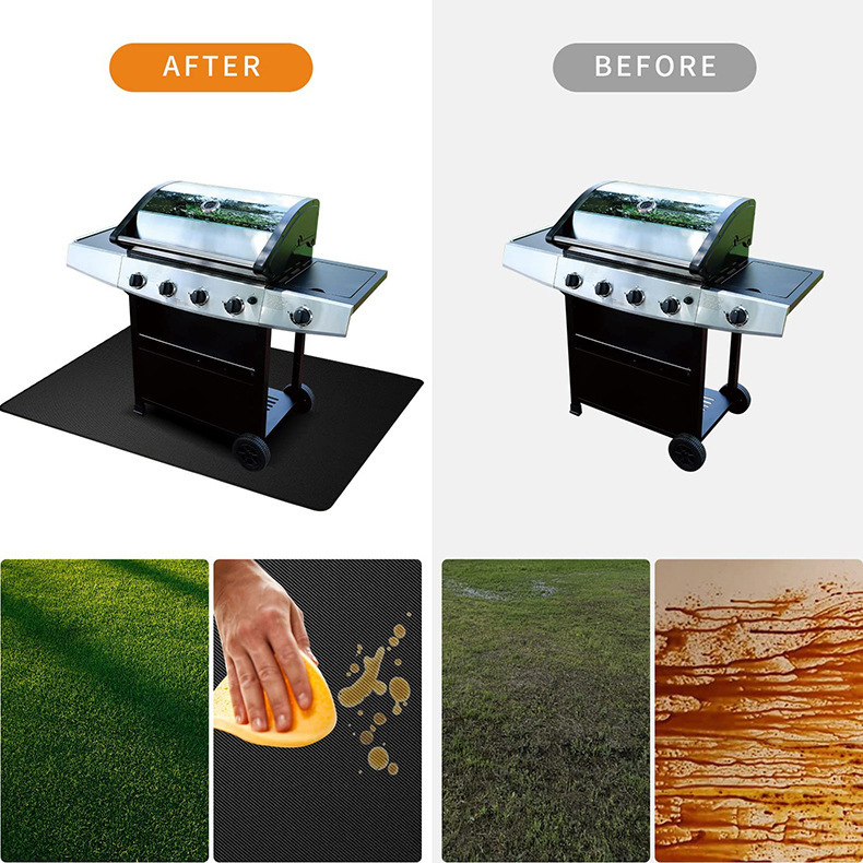 防火バーベキューマットBBQ難燃性フロアマット火オンドル暖炉マット火盆マット拒絶マット屋外多目的断熱マット|undefined