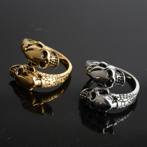 Trendy brand rings, simple wholesale, retro distressed rings, classic and fashionable, couple’s fingertip accessories