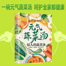 正版元气蔬菜汤 家庭常见食材简单易学汤谱做法实用养生大全书籍