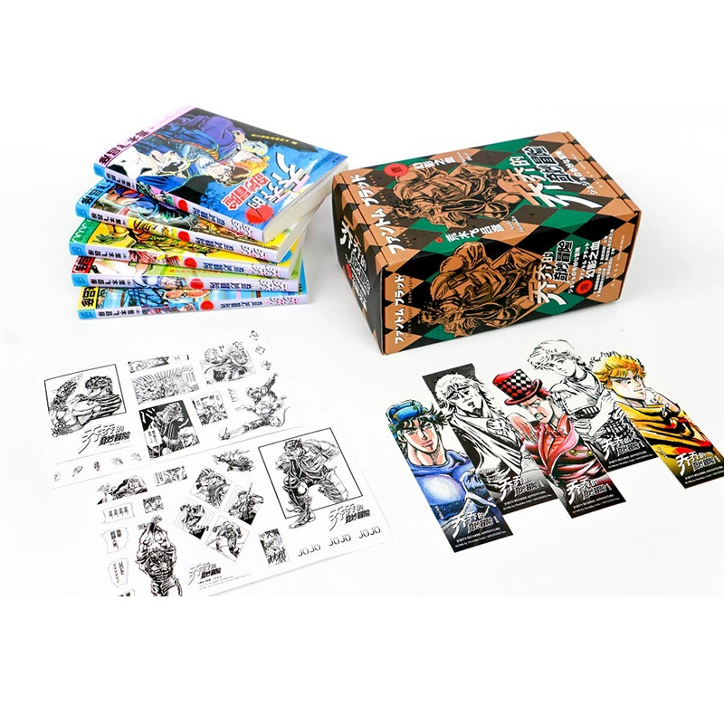 Серия JoJo's Bizarre Adventure части 1-5: Фантомная кровь + Битва приливов + З Stardust