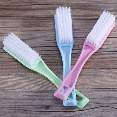 Shoe brush 3/6 Long handle Plastic shoe brush Housework Cleaning brush clothes brush Stiff brush wholesale