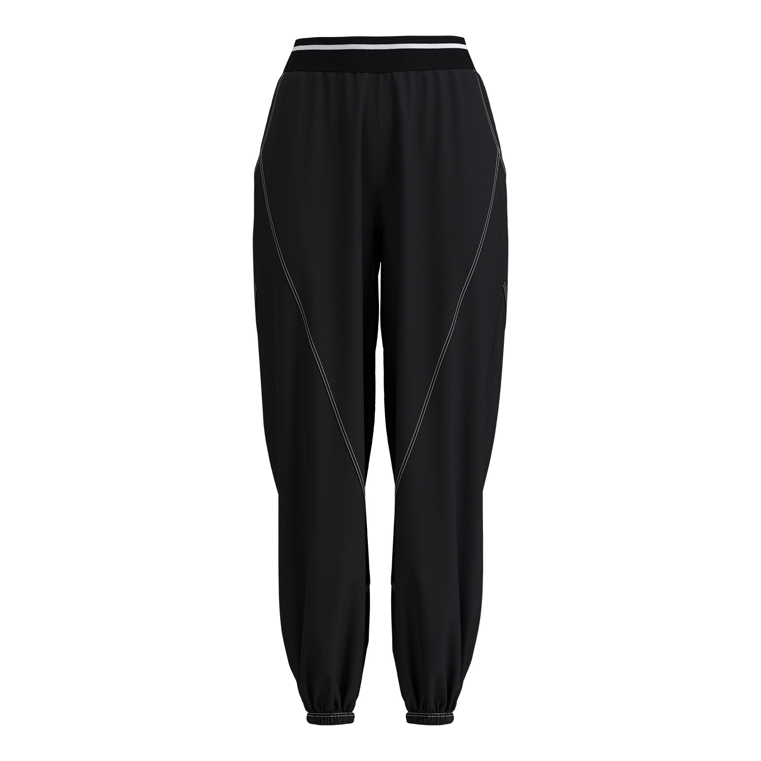 Juyi Tang primavera y verano delgado pantalones de secado rápido para mujeres sueltos pantalones de entrenamiento elásticos transpirables