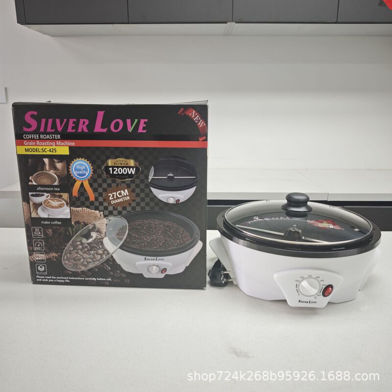 Coffee Roaster, Bean Roaster, Health Pot, Peanut Roaster, Stir-Fry Pan, Bean Roaster, Small Household Roasting Machine, Bean Roasting Machine Coffee Roaster, Bean Roaster, Health Pot, Peanut Roaster, Stir-Fry Pan, Bean Roaster, Small Household Roasting Machine, Bean Roasting Machine
