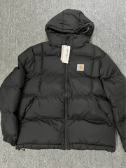 カハトと帽子のダウン綿服は男女同じタイプの保温防寒防風防水ファッションブランドの厚手のコート綿服です。