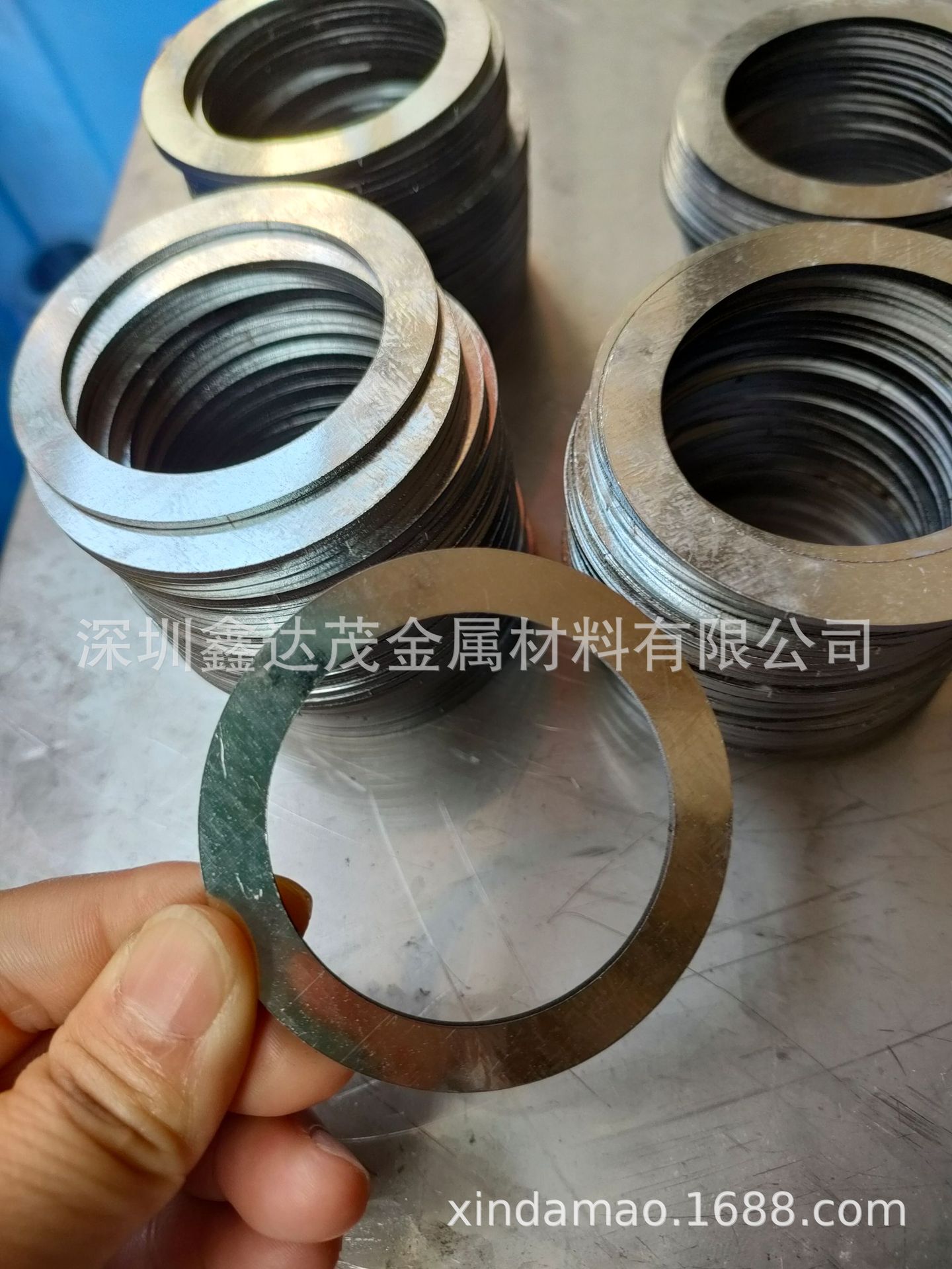 镀锌铁板垫片 水泵垫片 圆形U形 来图加工 非标定制