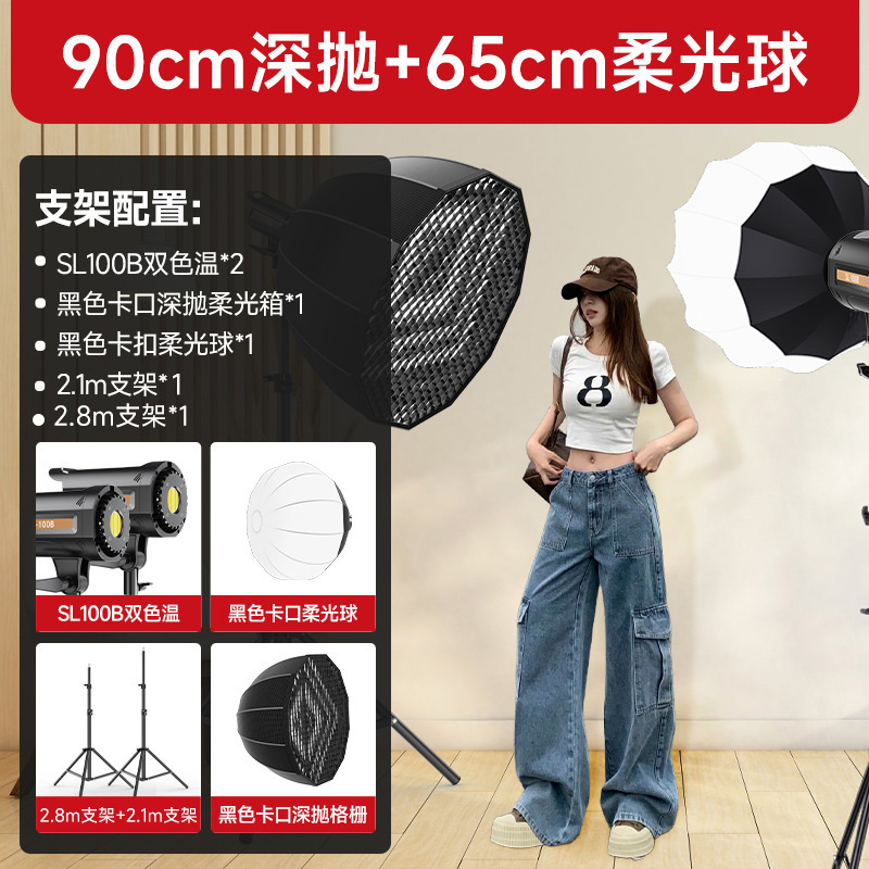 SL100BI 듀얼라이트 세트 D [적용 가능 : 중형 스튜디오 의류 라이브 방송]