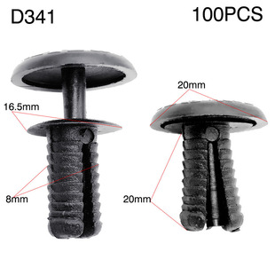 Suitable for car door panel decorative panel fixing buckle trunk and fender fixing plastic screw buckle