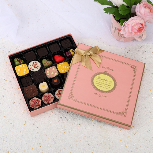 Chocolate packaging box 520 gift box empty box handmade Christmas birthday gift box heaven and earth cover