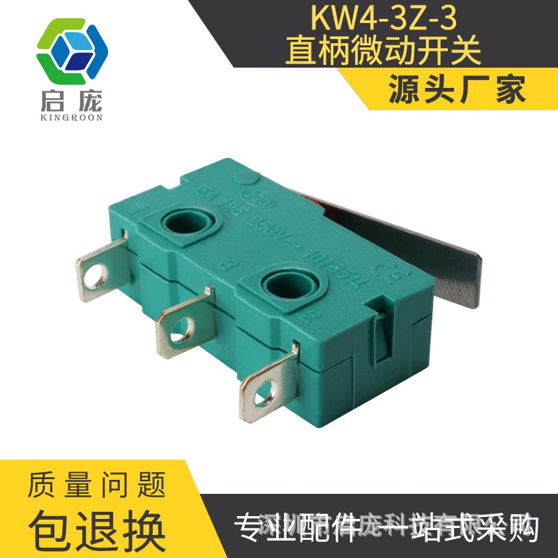 3D printer KW4-3Z-3 straight handle micro switch limit switch SS-5GL