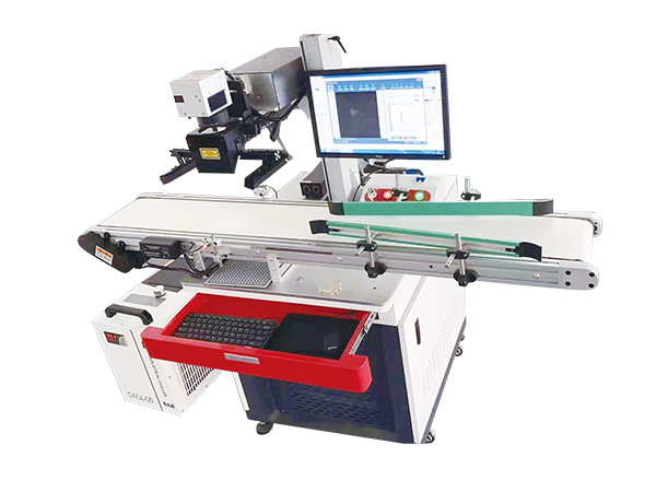 视觉CCD定位光纤激光打标机 小工件视觉定位打标  视觉打标