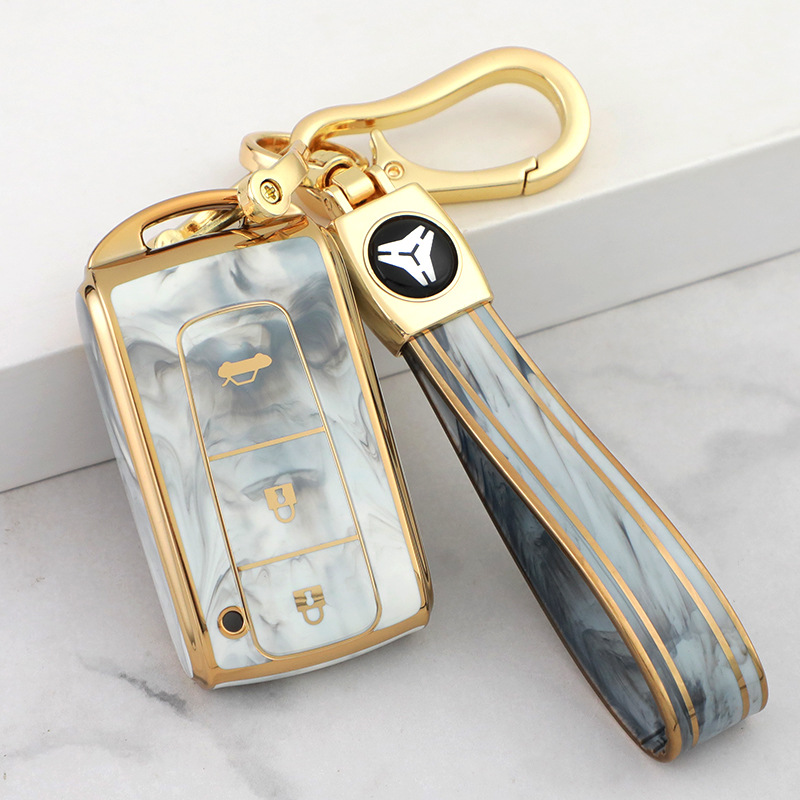 잉크 패턴 + 열쇠고리