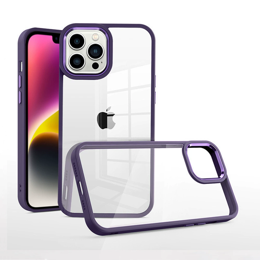 Apple, iPhone 14, металлический чехол для телефона, линза, прозрачный износостойкий матовый защитный чехол, iPhone, интернет-знаменитость, защита на осень