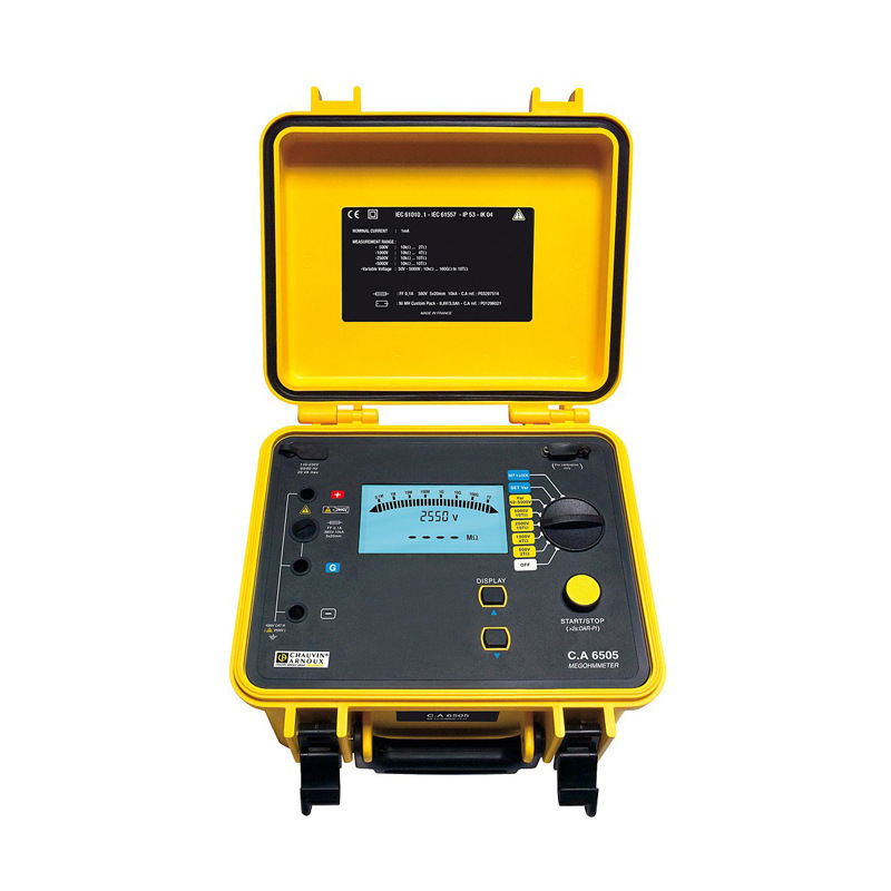 法国CA 5KV高压绝缘测试仪CA6505 CA6545 CA6547/6549低阻测量