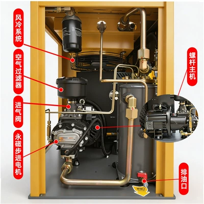 industrial-grade energy-saving air compressor – Hava kompressorları