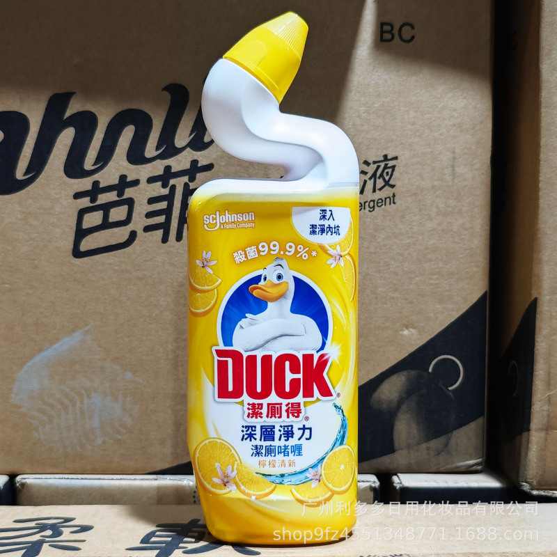 香港から輸入されたDuckはトイレをきれいにして750mlのトイレを得ました。|undefined