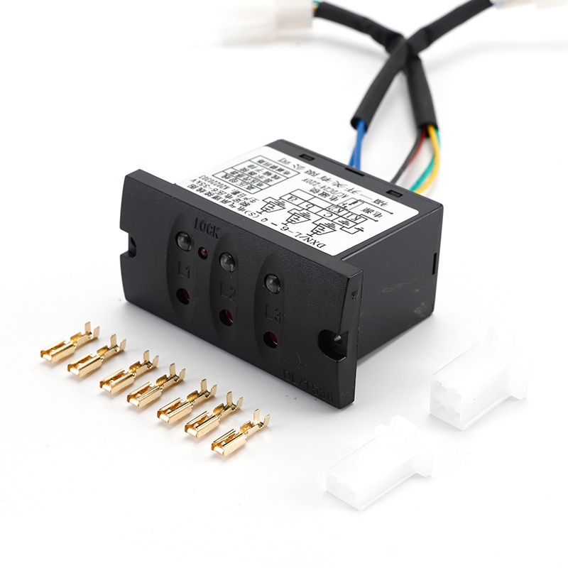 L-6-Q带闭锁户内高压带电显示器 充气柜验电核相显示装置乐清