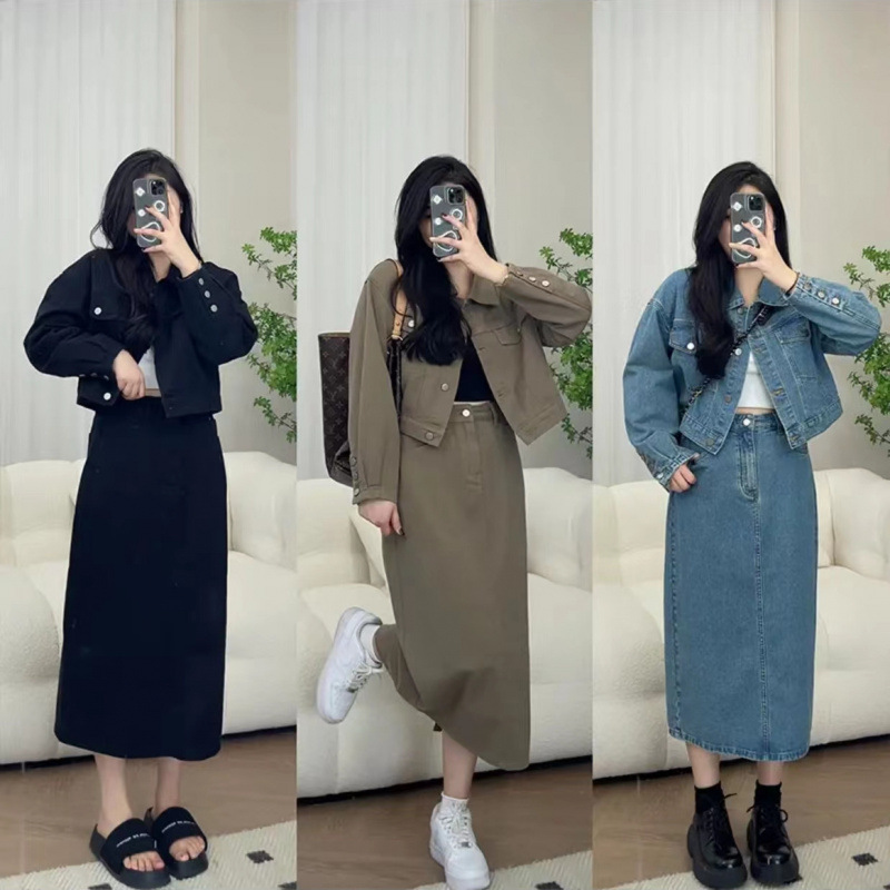 Denim autumn set